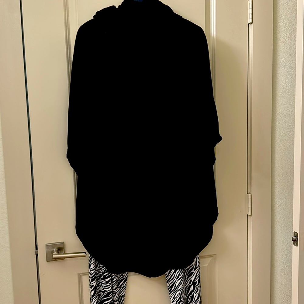 Cow neck Poncho